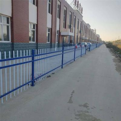 河南学校小区锌钢护栏 厂区围墙铁栏杆 工业区防护栏